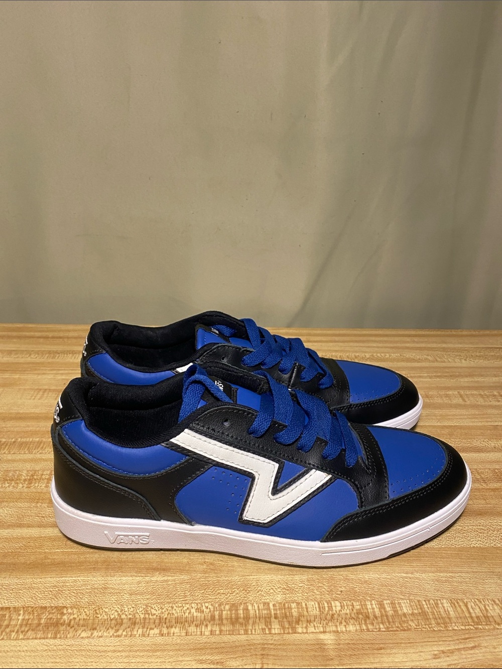 Vans Lowland Cc ‘Two Tone’ Black True Blue Unisex Shoes Mens 9.5/ Wmns 11